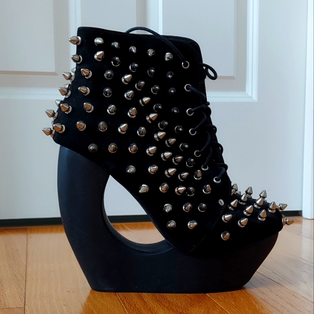 Jeffrey Campbell Havana Last "Spike Roxy" Rare 8.5
